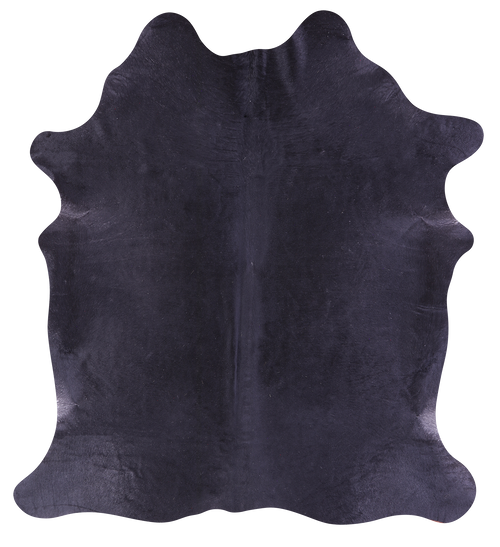 Black Natural Cowhide Rug - Large 6' 6