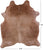 Brown Natural Cowhide Rug - XX-Large 7' 10"H x 6' 6"W