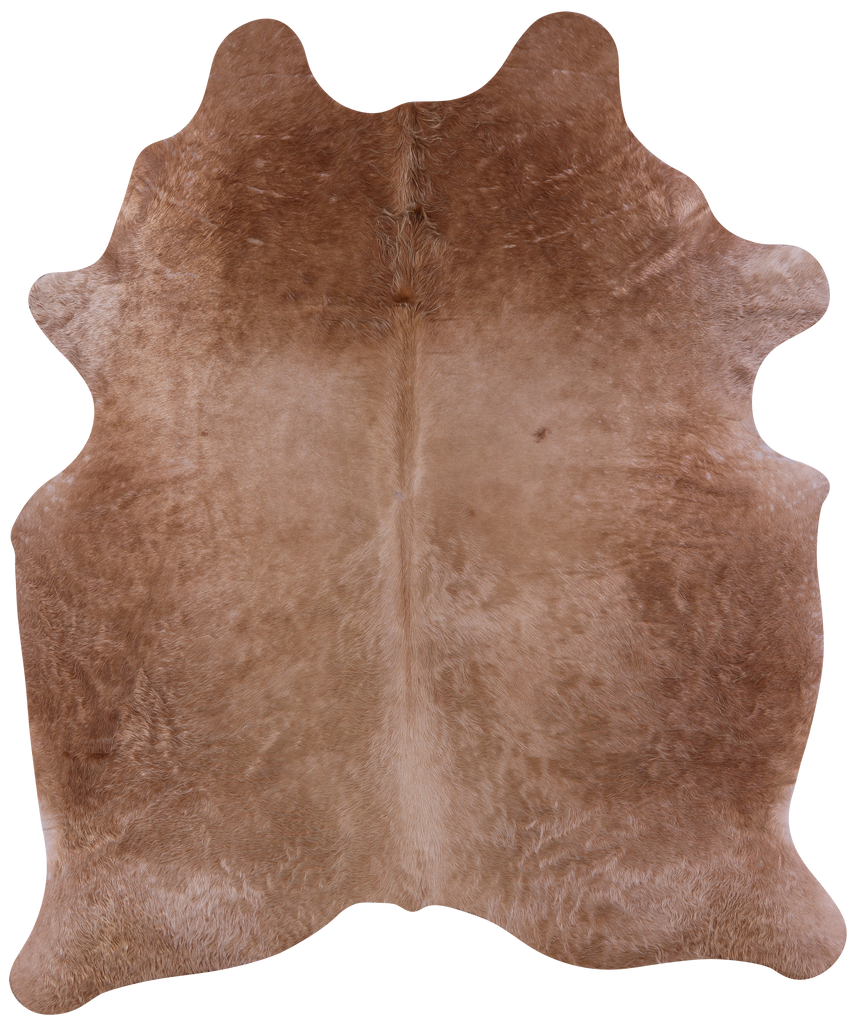 Brown Natural Cowhide Rug - XX-Large 7' 10"H x 6' 6"W