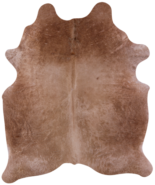 Brown Natural Cowhide Rug - XX-Large 7' 10