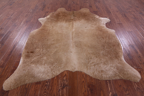 Brown Natural Cowhide Rug - XX-Large 7' 10