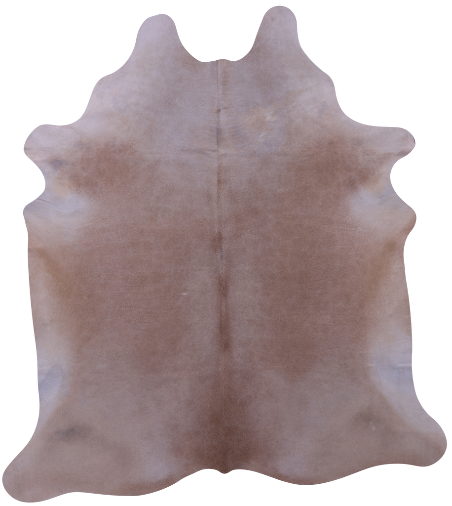 Light Brown Natural Cowhide Rug - XX-Large 7' 9"H x 7' 0"W