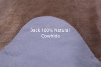 Thumbnail for Light Brown Natural Cowhide Rug - X-Large 7' 2