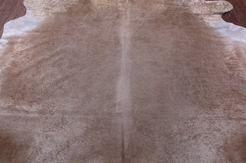 Light Brown Natural Cowhide Rug - XX-Large 8' 2