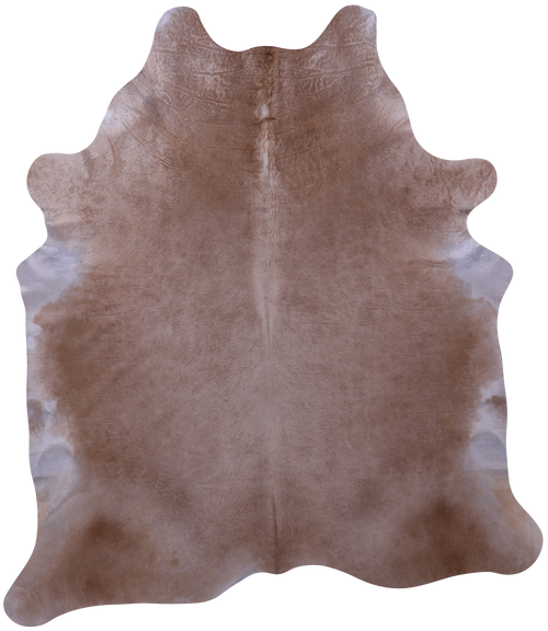 Light Brown Natural Cowhide Rug - XX-Large 8' 2