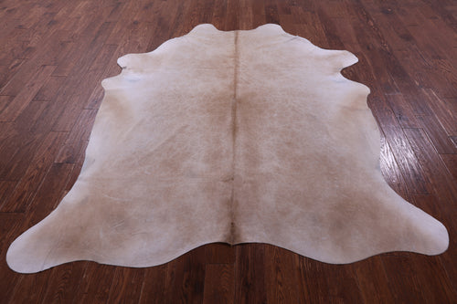 Light Brown Natural Cowhide Rug - X-Large 7' 7