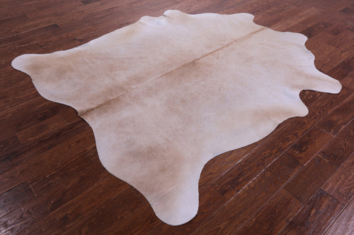 Light Brown Natural Cowhide Rug - X-Large 7' 7
