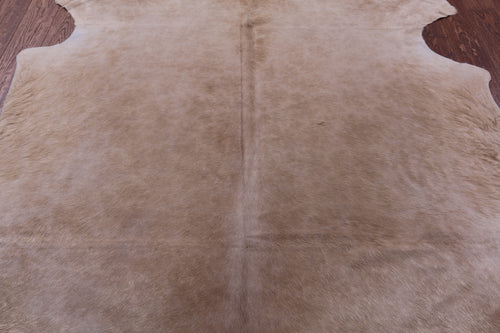 Light Brown Natural Cowhide Rug - XX-Large 7' 9