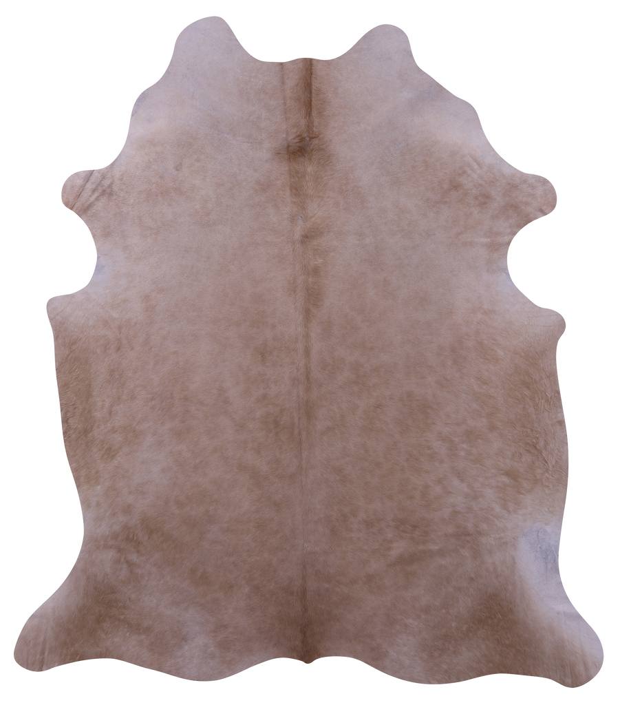 Light Brown Natural Cowhide Rug - XX-Large 7' 9"H x 6' 9"W