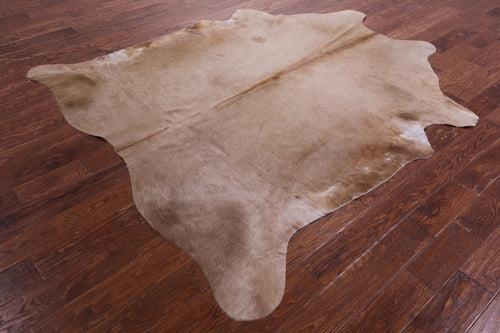 Light Brown Natural Cowhide Rug - X-Large 7' 7