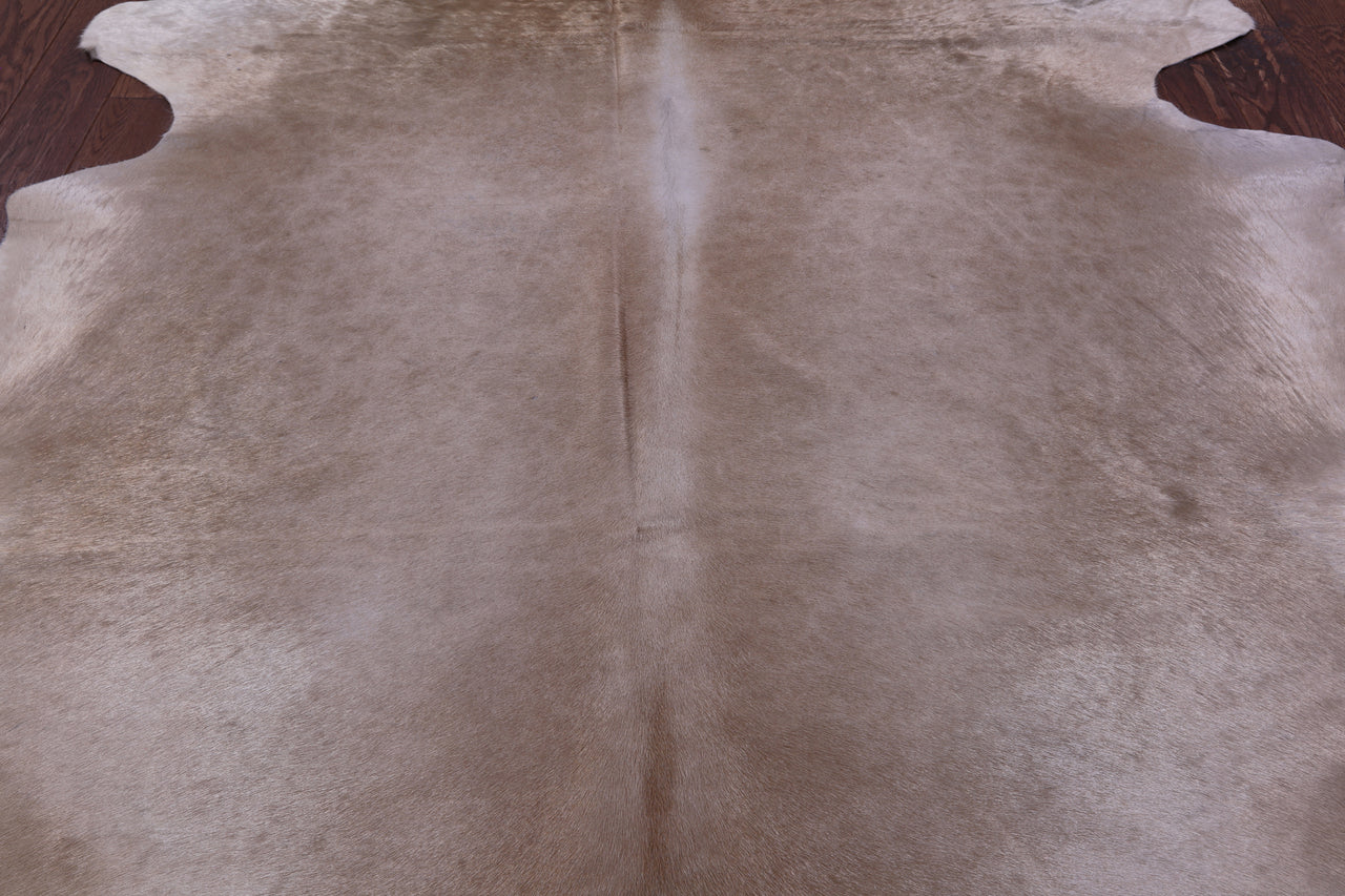 Beige Natural Cowhide Rug - XX-Large 7' 10"H x 6' 6"W