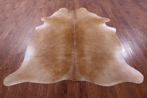 Brown Natural Cowhide Rug - XX-Large 7' 10