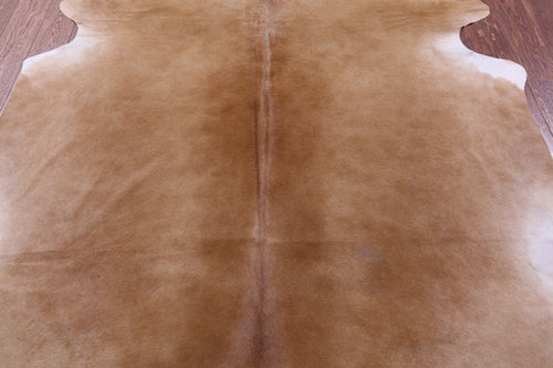 Brown Natural Cowhide Rug - XX-Large 7' 10
