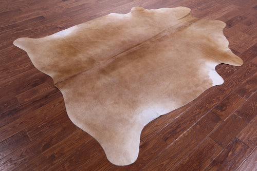 Brown Natural Cowhide Rug - XX-Large 7' 10