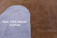 Thumbnail for Brown Natural Cowhide Rug - XX-Large 7' 10