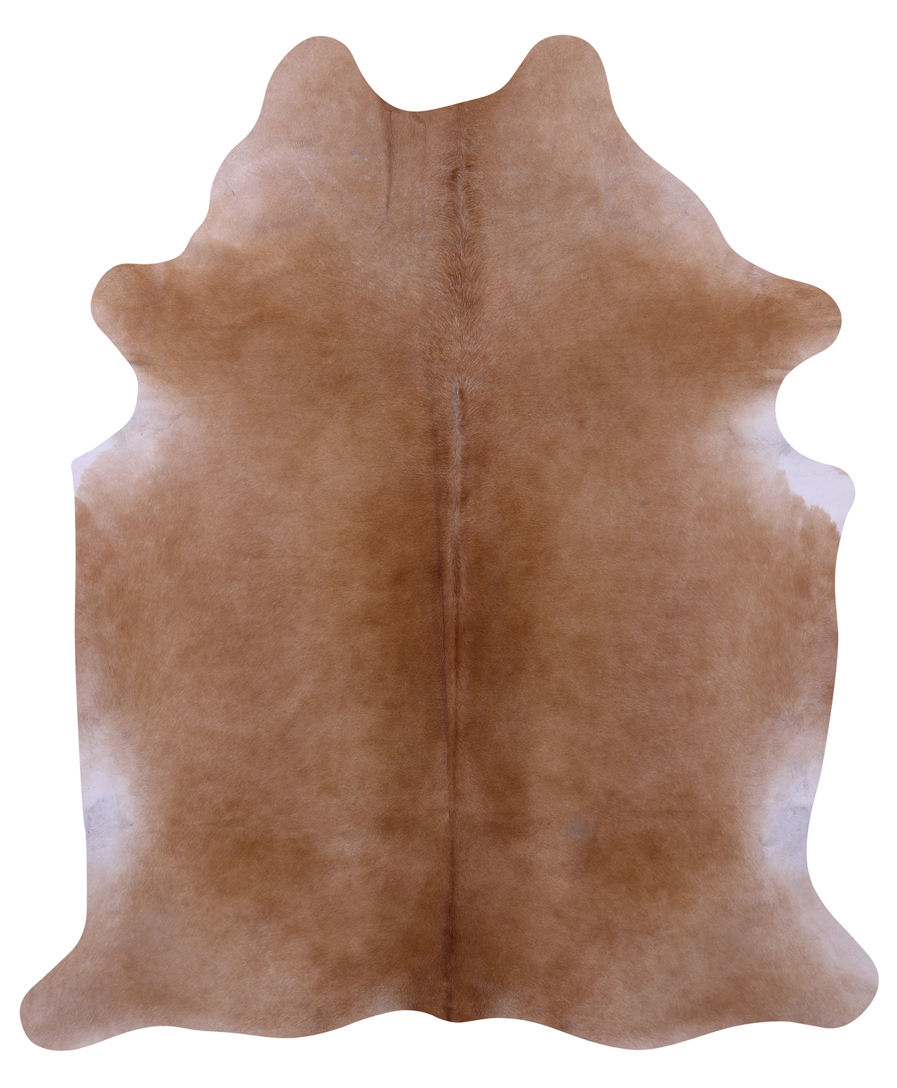Brown Natural Cowhide Rug - XX-Large 7' 10"H x 6' 5"W