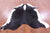 Black & White Natural Cowhide Rug - X-Large 7' 5"H x 6' 3"W