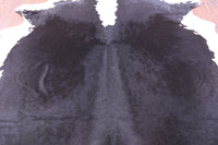 Thumbnail for Black & White Natural Cowhide Rug - X-Large 7' 5