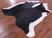 Thumbnail for Black & White Natural Cowhide Rug - X-Large 7' 5