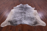 Thumbnail for Grey Brindle Natural Cowhide Rug - XX-Large 7' 9