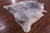 Grey Brindle Natural Cowhide Rug - XX-Large 7' 9"H x 6' 9"W