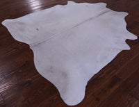 Thumbnail for White Natural Cowhide Rug - X-Large 7' 7
