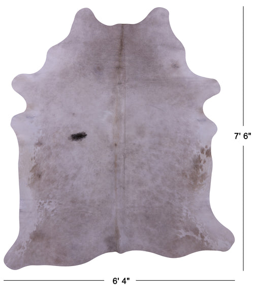 Beige Natural Cowhide Rug - X-Large 7' 6