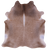 Light Brown Natural Cowhide Rug - XX-Large 8' 0"H x 7' 3"W