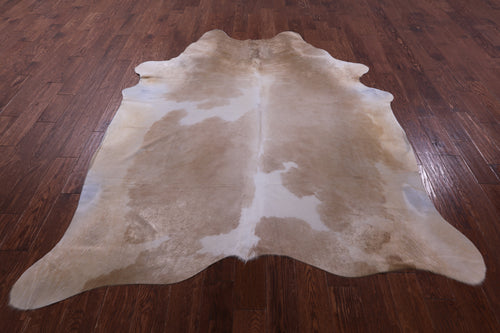 Light Brown Natural Cowhide Rug - XX-Large 8' 0