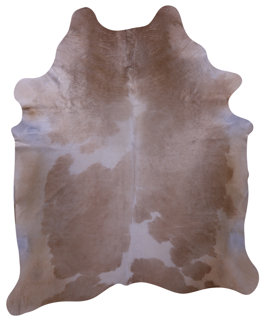 Light Brown Natural Cowhide Rug - XX-Large 8' 0"H x 6' 5"W