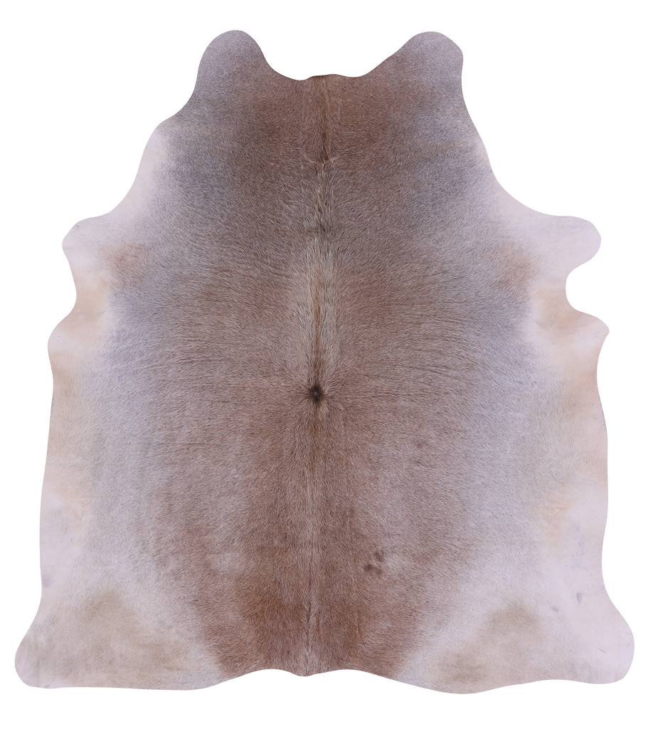 Light Brown Natural Cowhide Rug - X-Large 7' 4"H x 6' 7"W