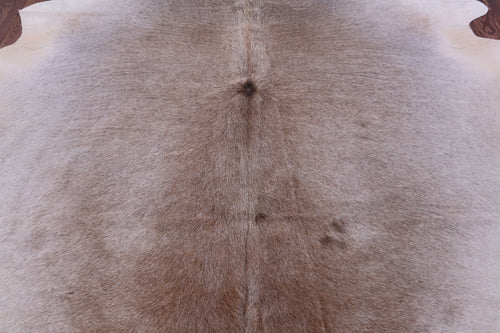 Light Brown Natural Cowhide Rug - X-Large 7' 4