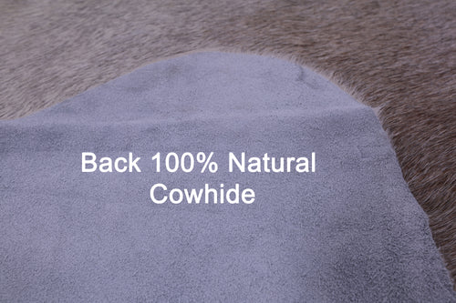 Light Brown Natural Cowhide Rug - X-Large 7' 4