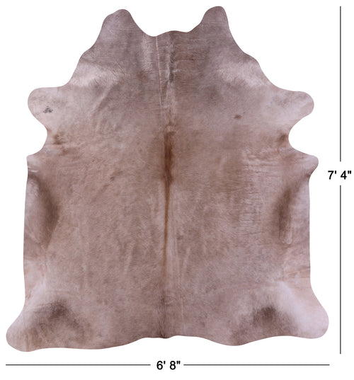 Champagne Natural Cowhide Rug - X-Large 7' 4