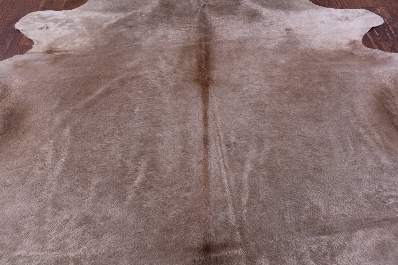 Champagne Natural Cowhide Rug - X-Large 7' 4"H x 6' 8"W