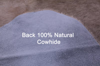Thumbnail for Champagne Natural Cowhide Rug - X-Large 7' 4