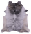 Grey Brindle Natural Cowhide Rug - XX-Large 8' 3"H x 7' 3"W