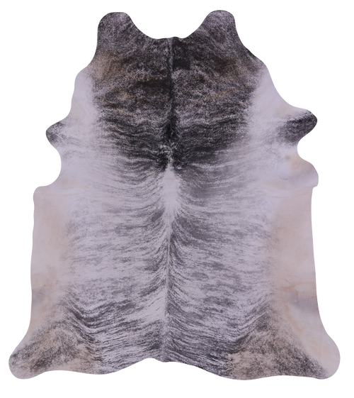 Grey Brindle Natural Cowhide Rug - XX-Large 8' 3