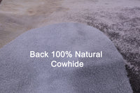 Thumbnail for Grey Brindle Natural Cowhide Rug - XX-Large 8' 3