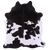 Black & White Natural Cowhide Rug - XX-Large 8' 0"H x 7' 0"W