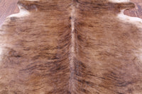 Thumbnail for Brindle Natural Cowhide Rug - X-Large 7' 7