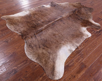 Thumbnail for Brindle Natural Cowhide Rug - X-Large 7' 7