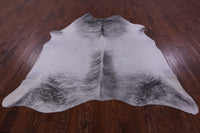 Thumbnail for Grey Brindle Natural Cowhide Rug - X-Large 7' 6