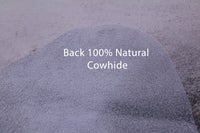Thumbnail for Grey Brindle Natural Cowhide Rug - X-Large 7' 6