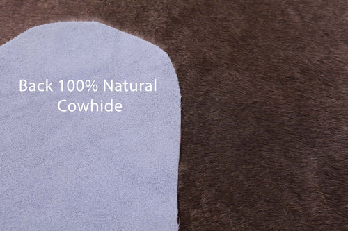 Brown Natural Cowhide Rug - X-Large 7' 3