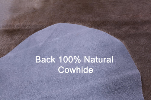 Light Brown Natural Cowhide Rug - XX-Large 8' 3
