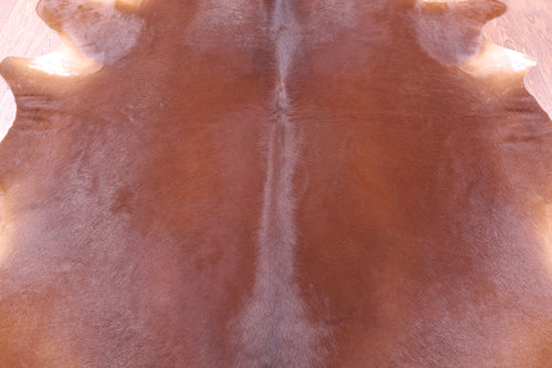 Brown Natural Cowhide Rug - Large 6' 9