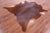Brown Natural Cowhide Rug - Large 6' 9"H x 6' 7"W