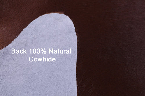 Brown Natural Cowhide Rug - Large 6' 9