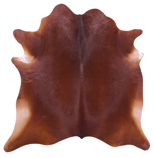 Brown Natural Cowhide Rug - Large 6' 9